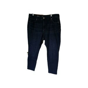 Women's A.N.A a new day Dark  Wash Skinny Stretch Curvy Jeans Size 20W